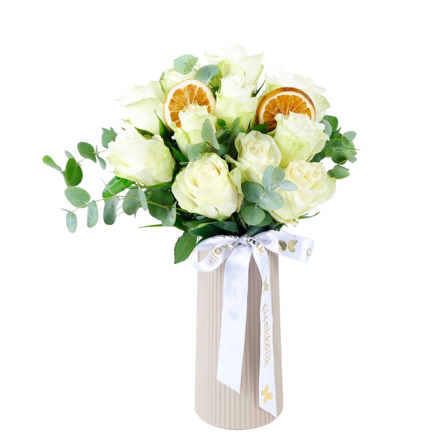 Crystal Blossom 11 Beyaz Gül