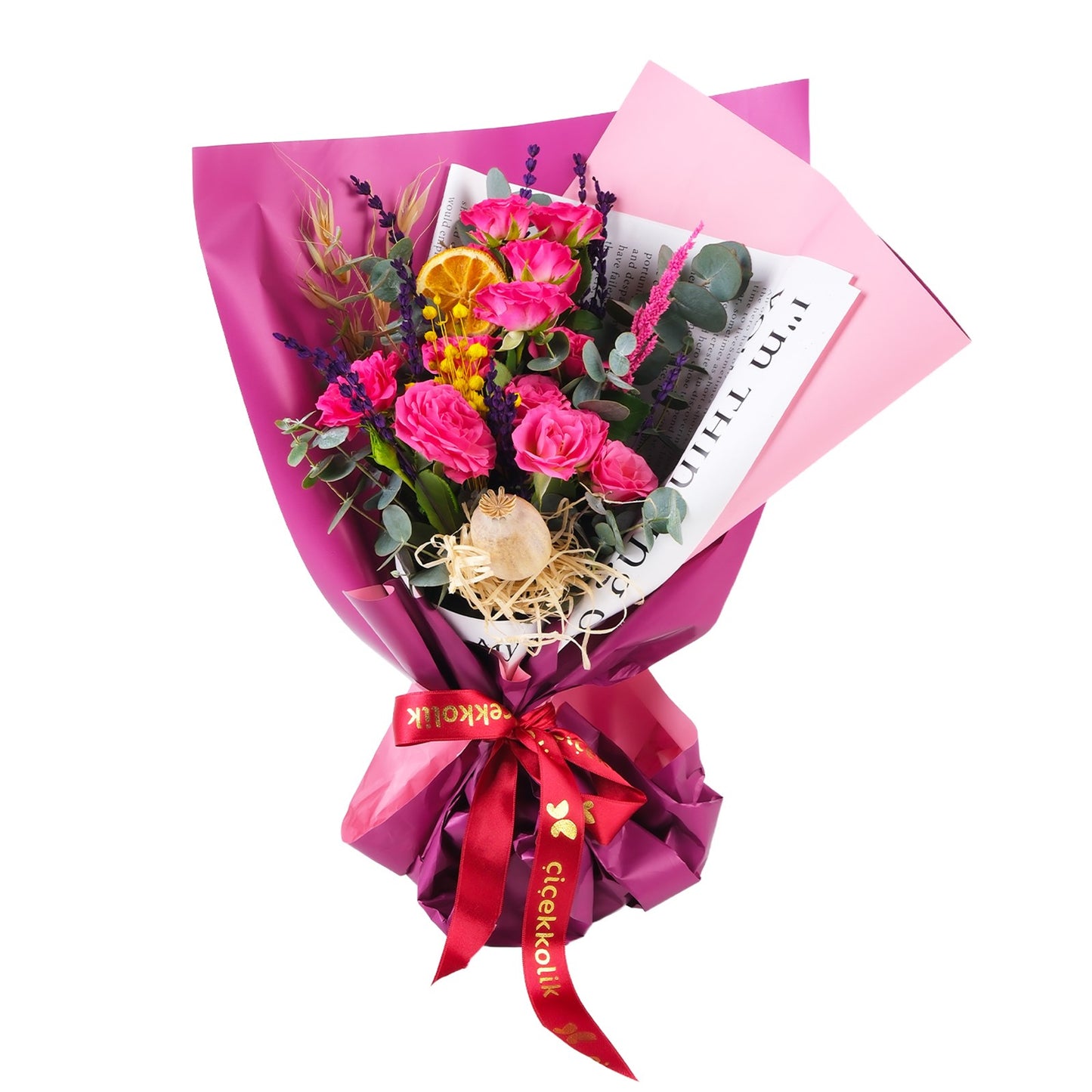 Whispering Pink Gül Buketi